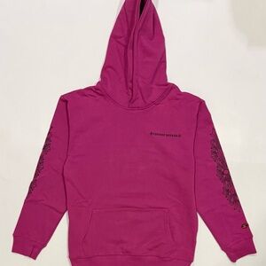 Purple Chrome Hearts Hoodie Size Medium
